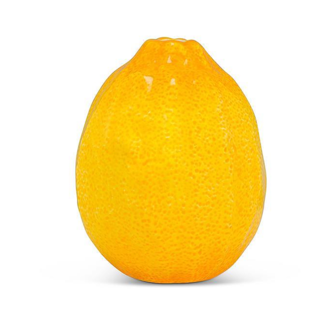 Lemon Bud Vase