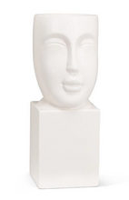 Load image into Gallery viewer, Face Vase on Pedestal
