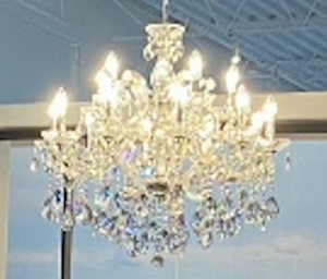 AUDREY CHANDELIER RENTAL